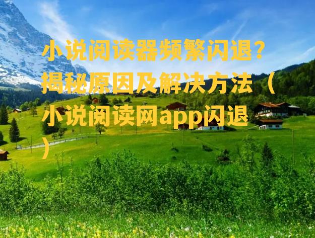 小说阅读器频繁闪退？揭秘原因及解决方法（小说阅读网app闪退）