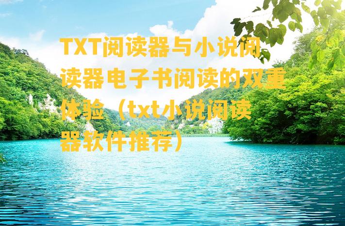 TXT阅读器与小说阅读器电子书阅读的双重体验（txt小说阅读器软件推荐）