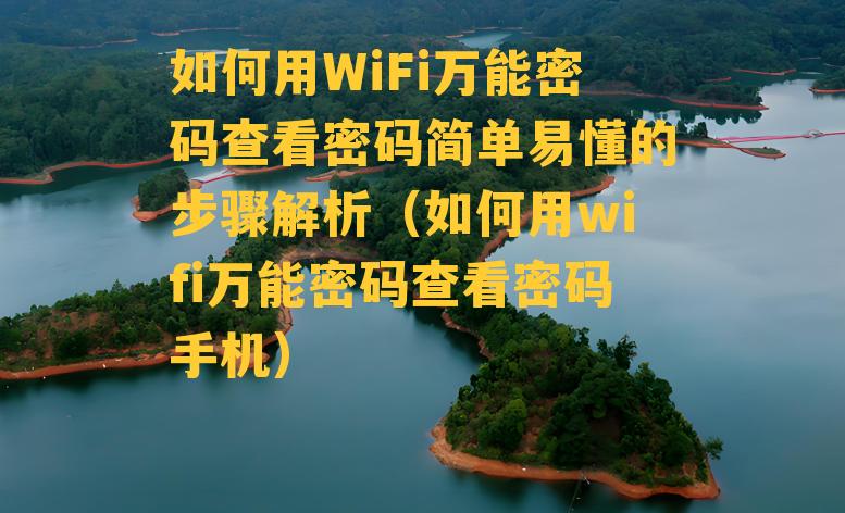 如何用WiFi万能密码查看密码简单易懂的步骤解析（如何用wifi万能密码查看密码手机）