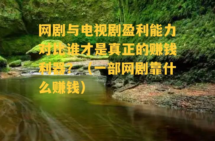 网剧与电视剧盈利能力对比谁才是真正的赚钱利器？（一部网剧靠什么赚钱）