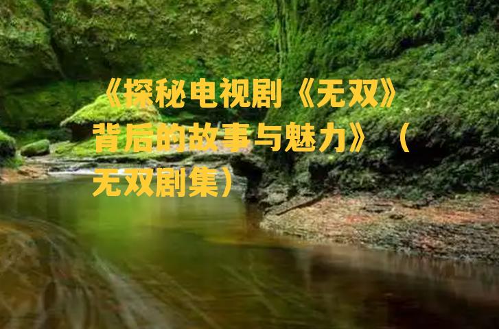 《探秘电视剧《无双》背后的故事与魅力》（无双剧集）