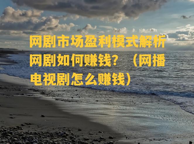 网剧市场盈利模式解析网剧如何赚钱？（网播电视剧怎么赚钱）