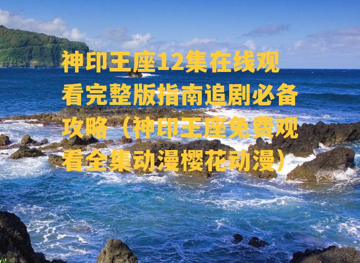 神印王座12集在线观看完整版指南追剧必备攻略（神印王座免费观看全集动漫樱花动漫）